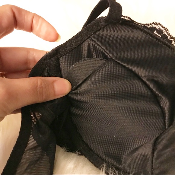 LA SENZA Lingerie Glitter Metallic Bra 34B push up - Picture 6 of 8